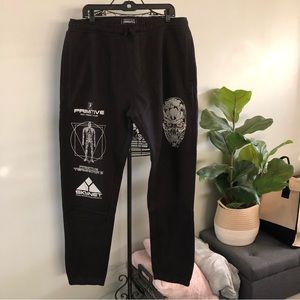NWOT Primitive Skateboarding | Terminator 2 Jogger Sweatpants-L